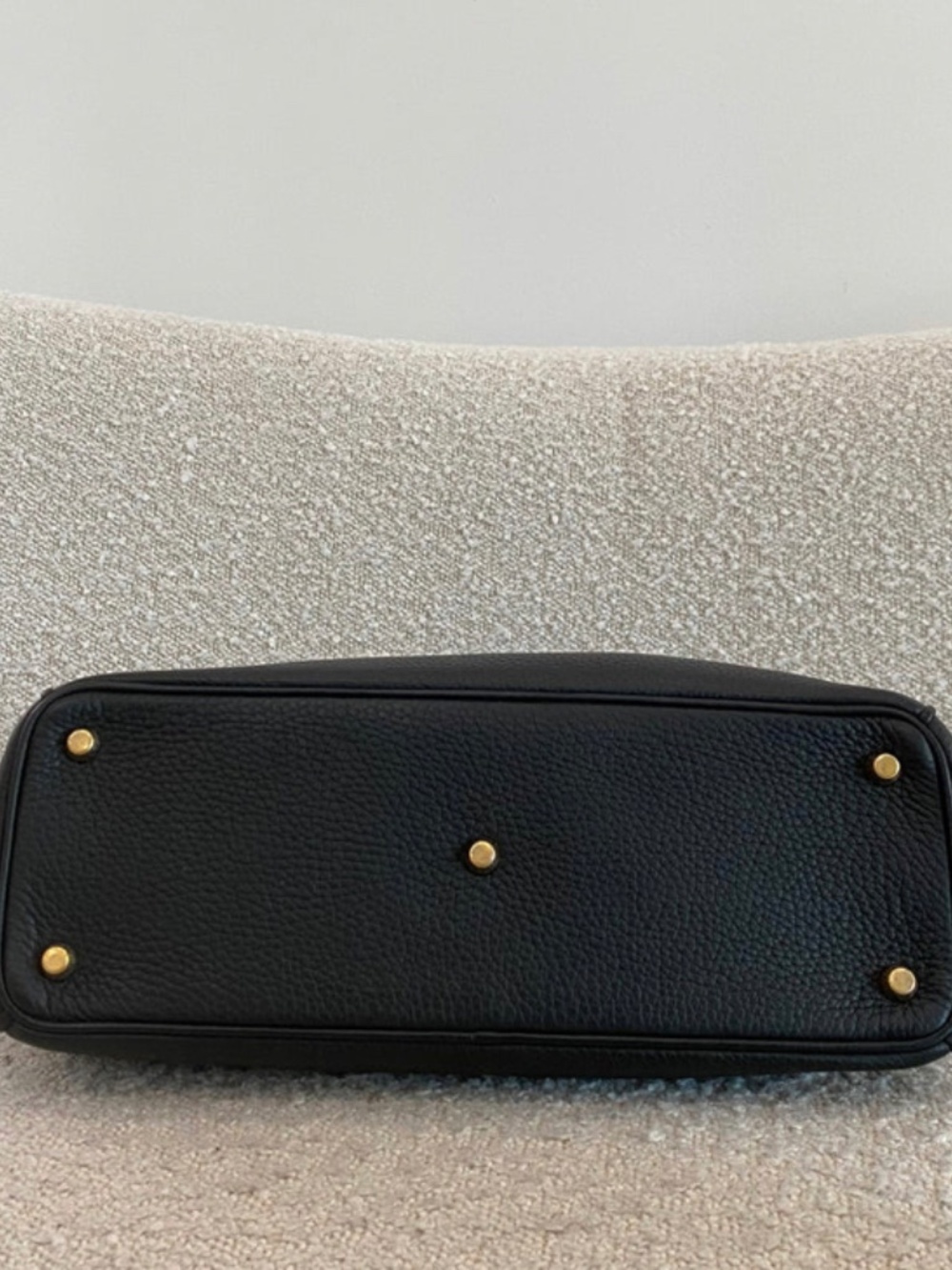 Authentic Pre-Owned Dior Medium Diorissimo Bag with removable strap black - Picture 7 of 15